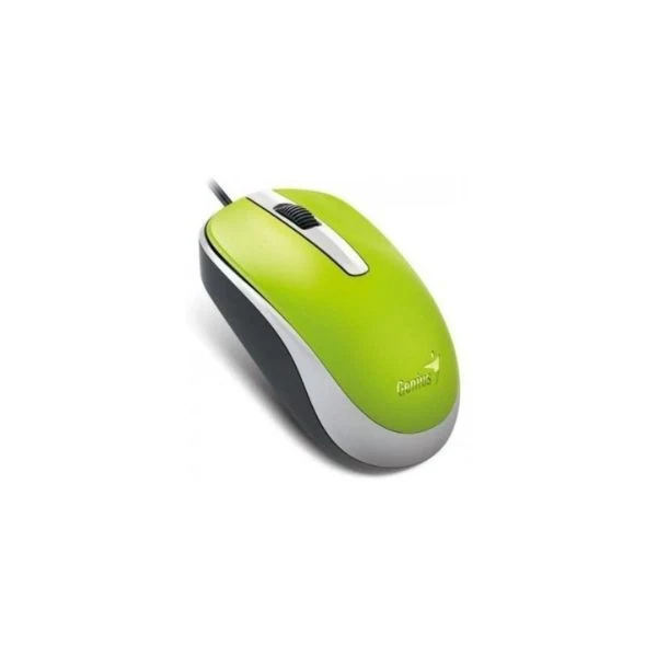 Mouse Genius DX-120 - Óptico 1000 DPI - 3 Botones - USB - verde