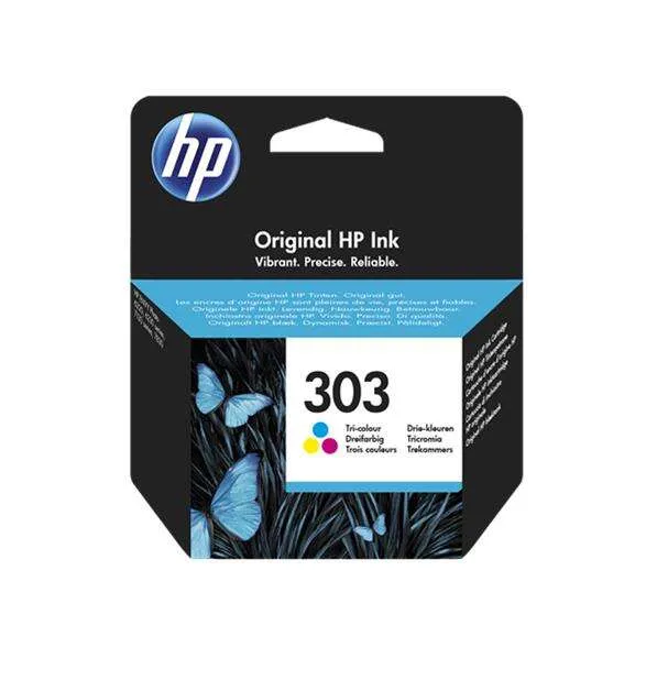 HP 303 Cartucho de Tinta Original Color - T6N01AE para Impresoras HP