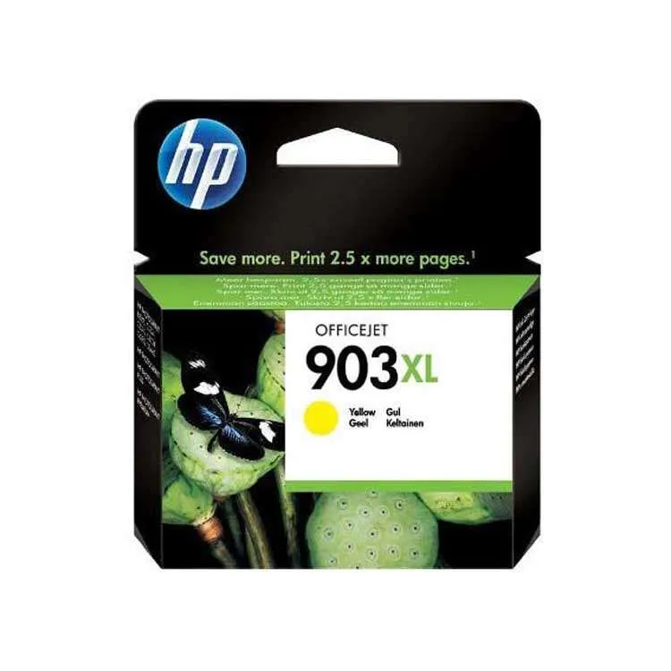HP 903XL Amarillo Cartucho de Tinta Original - T6M11AE, Alta Calidad y Rendimiento