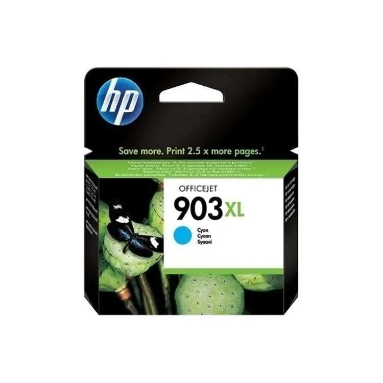 Cartucho de Tinta HP 903XL Cyan Original - T6M03AE