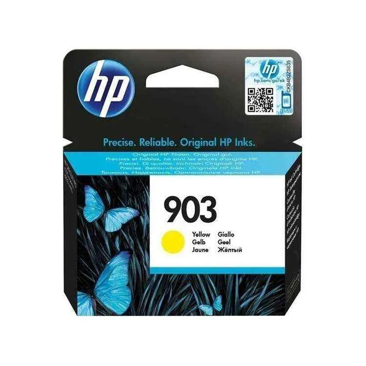HP 903 Amarillo Cartucho de Tinta Original T6L95AE - Cartucho de Tinta HP 903 Amarillo
