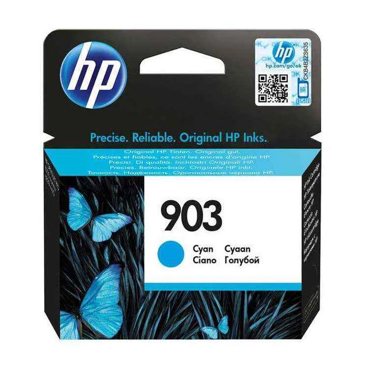 HP 903 Cartucho de Tinta Original Azul - T6L87AE