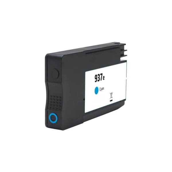 Cartucho compatible HP 937e XL cian