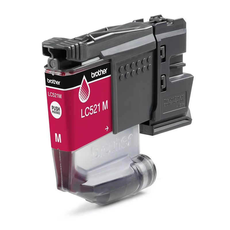 Cartucho compatible Brother LC521 magenta