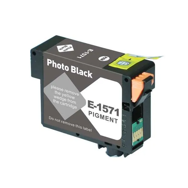 Cartucho compatible Epson T1571 Negro Photo