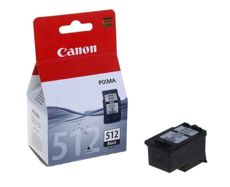 cartucho de tinta Canon PG512 Original Negro - 2969B001, Ideal para Impresoras Canon
