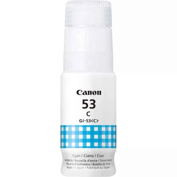 Canon GI53 Cyan Botella de Tinta Original - GI53C/4673C001