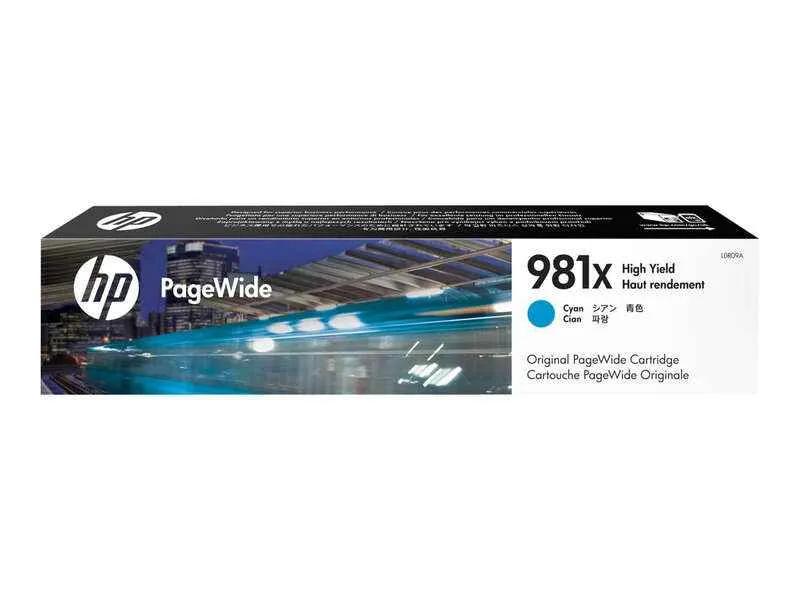 HP 981X Cyan Cartucho de Tinta Original - L0R09A