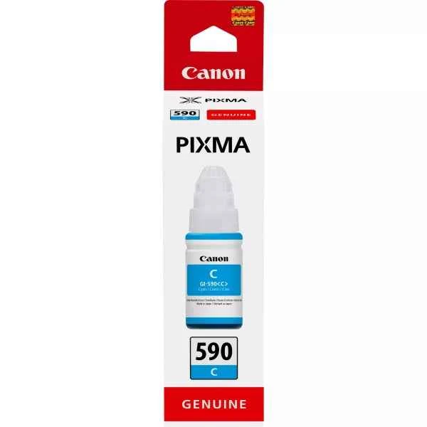 Canon GI590 Cyan Botella de Tinta Original - GI590C/1604C001