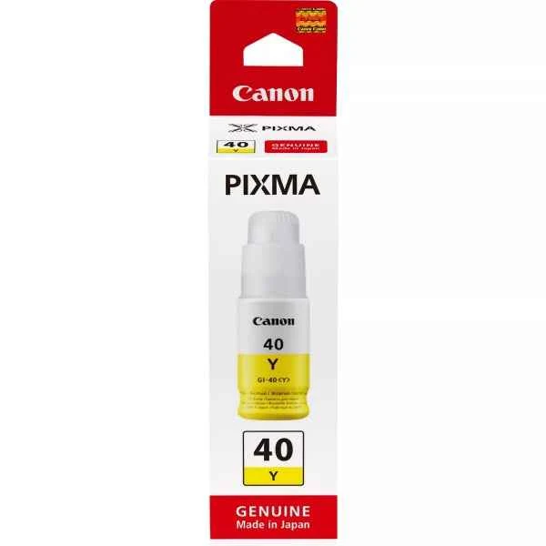Canon GI40 Amarillo Botella de Tinta Original - GI40Y/3402C001