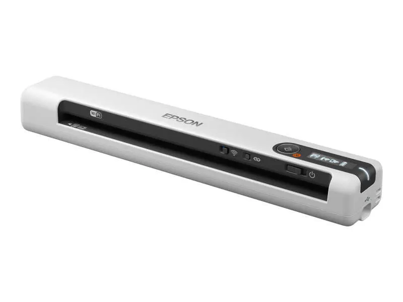 Epson Workforce DS-80W Escaner Portatil A4 WiFi 600dpi - Pantalla LCD - Velocidad de hasta 4 seg. por Pagina