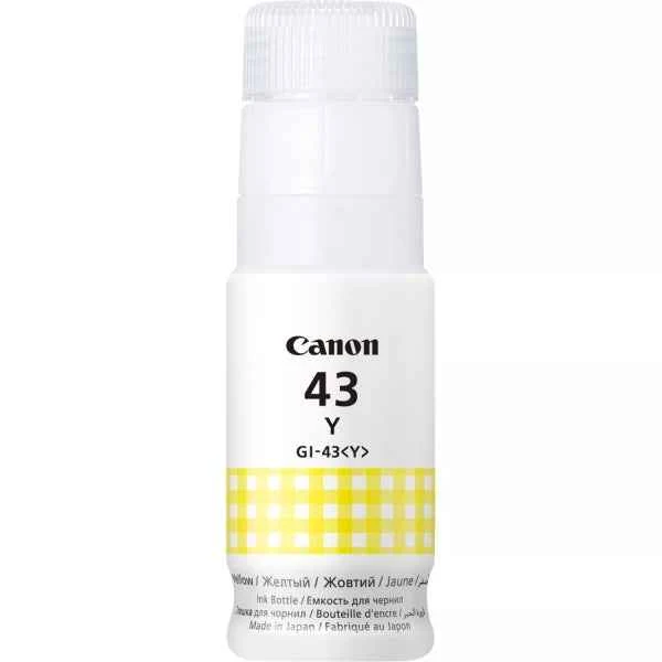 Canon GI43 Amarillo Botella de Tinta Original - GI43Y/4689C001