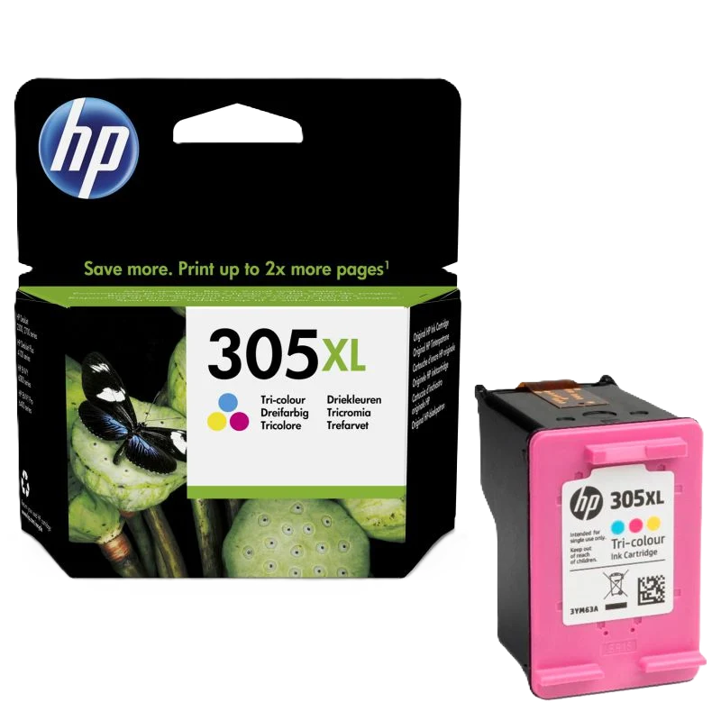 HP 305XL Color Cartucho de Tinta Original - 3YM63AE