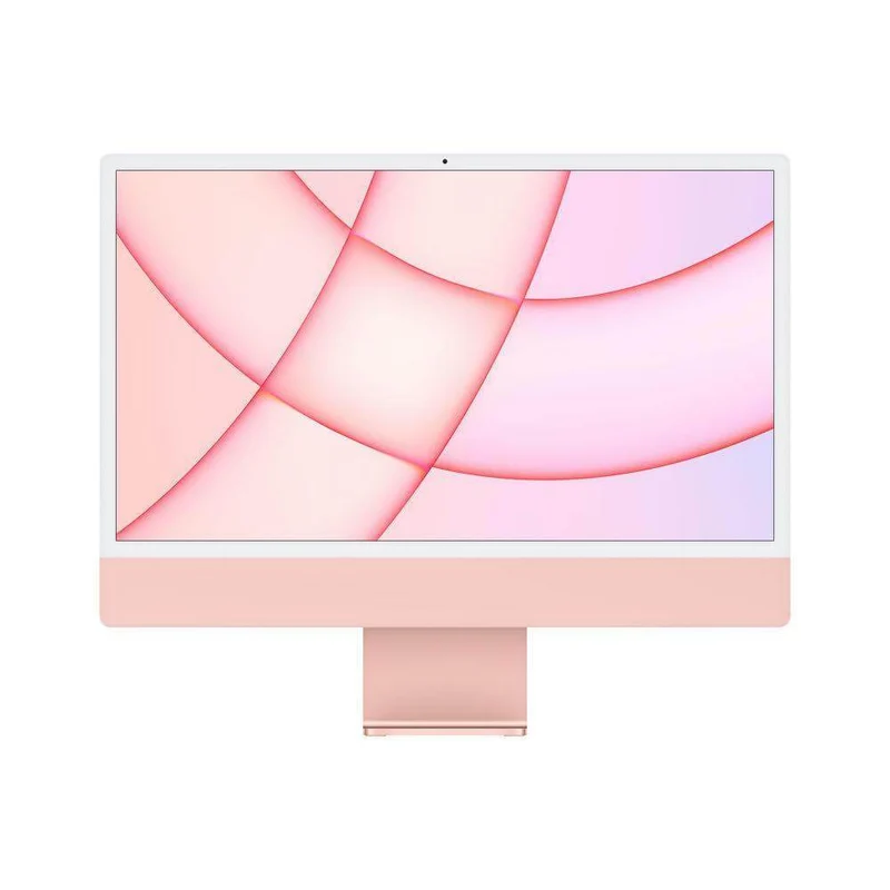 Apple iMac 24" 4,5K Chip M1 | 8GB RAM | 512GB SSD | GPU 8 núcleos | Rosa - MGPN3Y/A