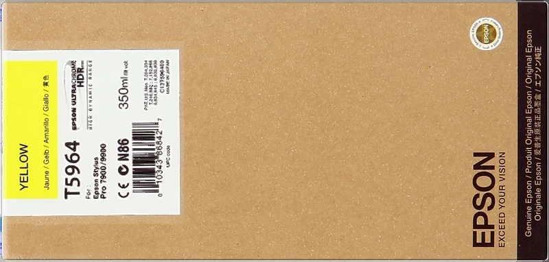 Epson T5964 Amarillo Cartucho de Tinta Original - C13T596400
