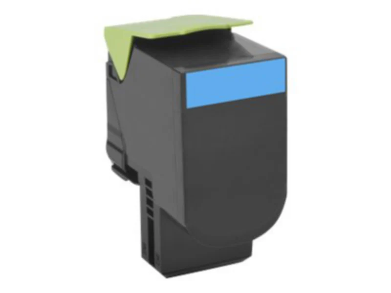 Tóner Lexmark 801HC Cian Alto Rendimiento