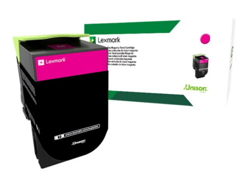 Tóner Lexmark 801XM Magenta Alto Rendimiento