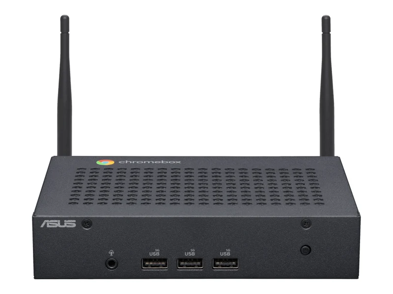Mini PC ASUS Fanless Chromebox CF40-BC0001UN, Intel Celeron N4500 2 Núcleos, 8GB DDR4, 64 GB