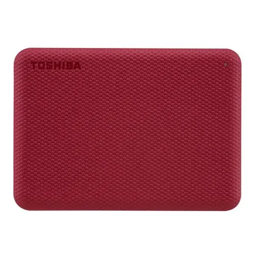 Disco Duro Toshiba Canvio Advance 4TB USB 3.1 (Gen 1 Type-A) 2.5" Portable External Hard Drive Rojo