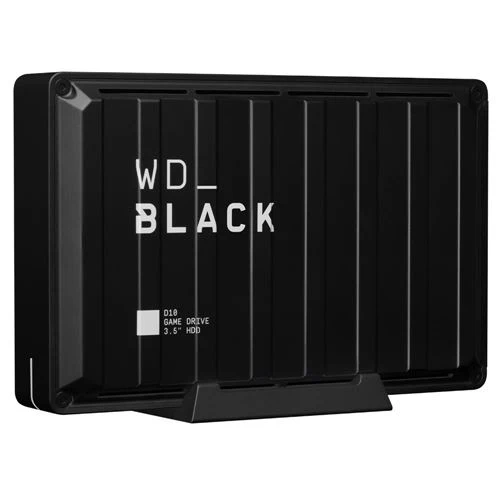 Disco Duro WD BLACK D10 Game Drive 8TB USB 3.2 (Gen 1 Type-A) 3.5" Hard Drive Negro