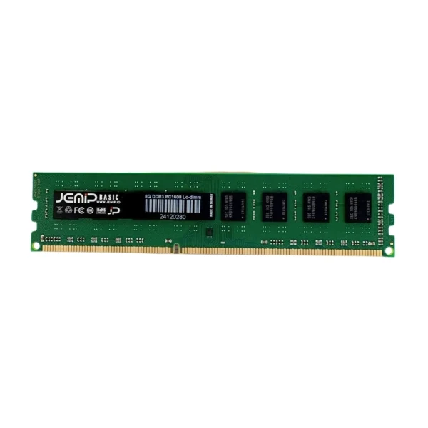 Memoria RAM Jemip Basic 8GB DDR3 1600MHz PC3-12800 UDIMM Para PC - 8GB-1600 BULK