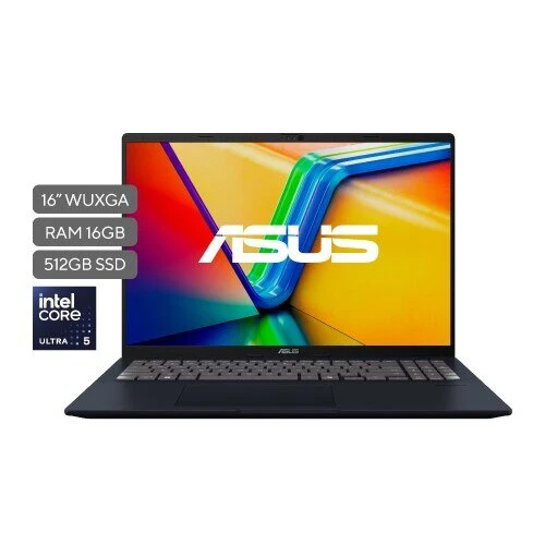 Laptop ASUS Vivobook 16 X1607CA-MB058 16" - Intel Core Ultra 5 225H - 16 GB - 512 GB SSD