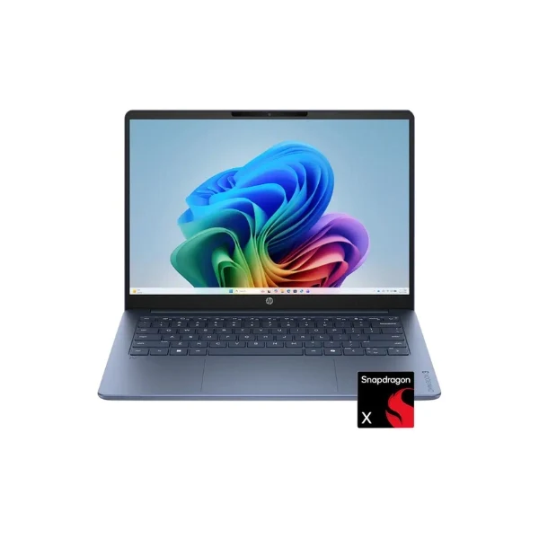 Laptop HP OmniBook 3 Next Gen AI 14-hz0015dx Touchscreen Snapdragon X 16 GB RAM 512 GB SSD 14" Qualcomm Adreno - Starlit Blue Aluminum