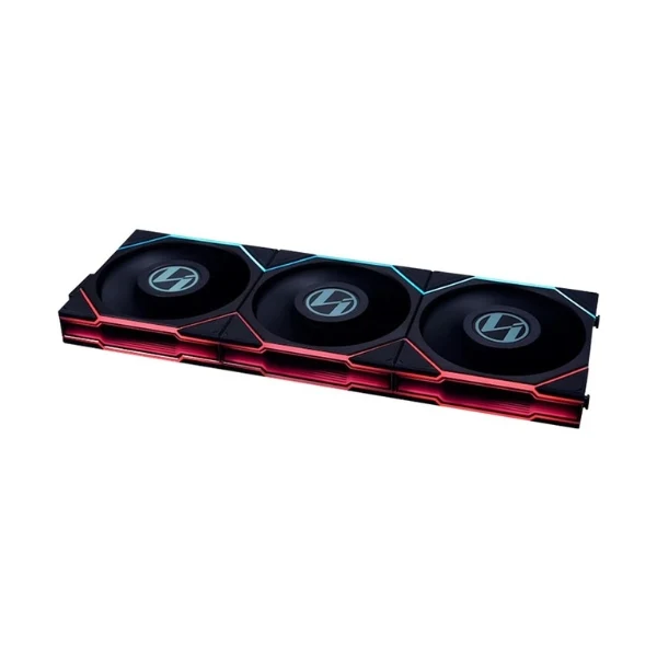 Fan Cooler Lian Li UNI FAN TL LCD FLEX Reverse Blade Fluid Dynamic Bearing 120mm (3 Pack) - Negro - RGB