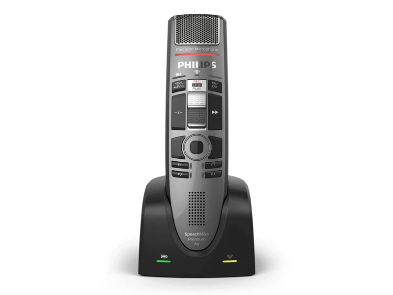 Micrófono de Dictado Philips SpeechMike Air (SMP4010) – Interruptor – Inalámbrico
