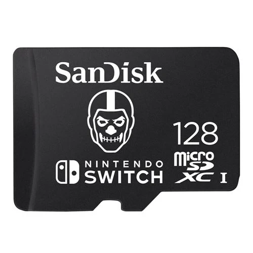 Tarjeta de Memoria Sandisk 128 Fortnite Edition microSDXC Class 10 Flash Memory Card