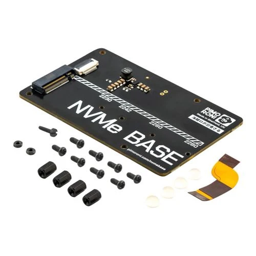 Base NVMe Pimoroni para Raspberry Pi 5