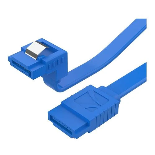Cable de Datos SATA III Sabrent Ángulo Recto Azul (6 Gbit/s)