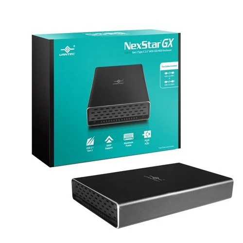Carcasa para Disco 2.5" Vantec NexStar GX SATA a USB 3.1 Gen 2 Type-C