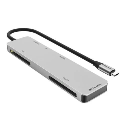 Tarjeta de Memoria EZQuest Inc. USB-C CFast 2.0 Card Reader 5 Ports