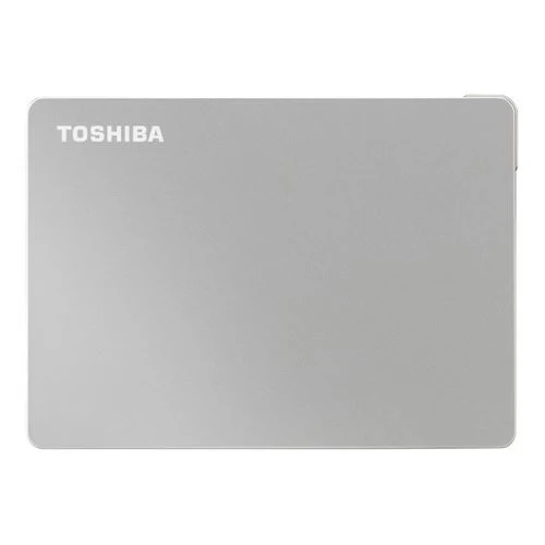Disco Duro Toshiba Canvio Flex 2TB USB 3.1 (Gen 1 Type-A) and USB 3.1 (Gen 1 Type-C) 2.5" Portable External Hard Drive Plata