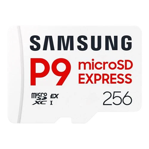 Tarjeta de Memoria Samsung P9 256GB microSD Express Class 10 Flash Memory Card