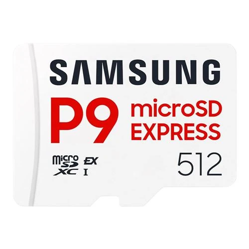 Tarjeta de Memoria Samsung P9 512GB microSD Express Class 10 Flash Memory Card