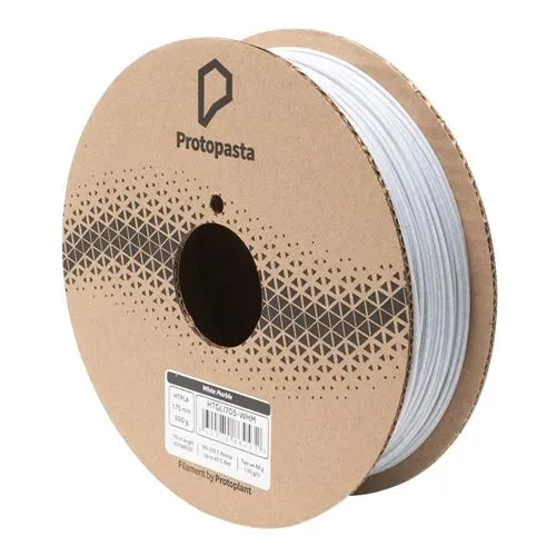 Filamento 3D Proto-Pasta HTPLA 1.75mm White 1.10 lbs. (0.50 kg)
