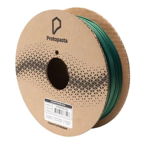 Filamento 3D Proto-Pasta HTPLA 1.75mm Green 0.5kg