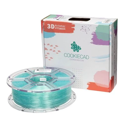 Filamento 3D Cookiecad PLA 1.75mm Glitter Toxic 1.00 kg