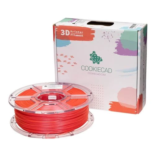 Filamento 3D Cookiecad PLA 1.75mm Red 1.0 kg