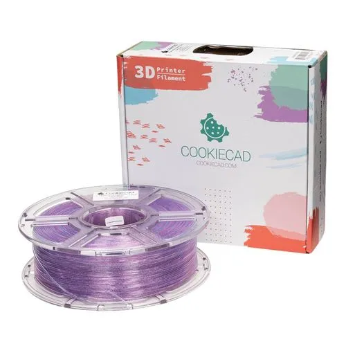 Filamento 3D Cookiecad PLA 1.75mm Glitter 1.00 kg