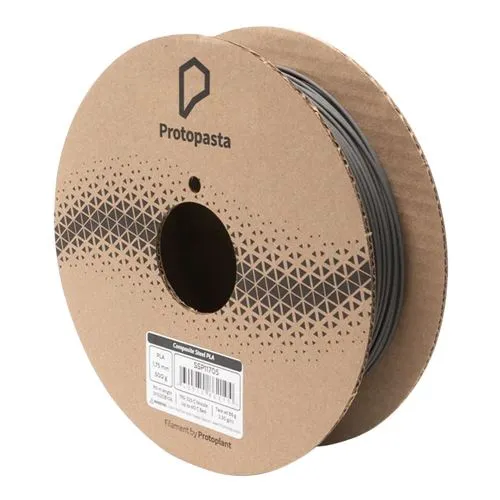 Filamento 3D Proto-Pasta PLA 1.75mm Gray 0.5kg