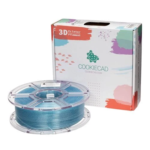 Filamento 3D Cookiecad PLA 1.75mm Glitter Toxic 1.00 kg
