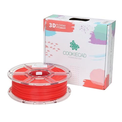 Filamento 3D Cookiecad PLA 1.75mm Candy Apple Red 1.0 kg