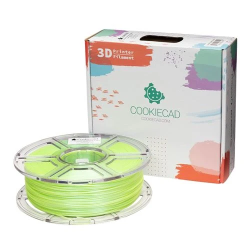 Filamento 3D Cookiecad PLA 1.75mm Green 1.0 kg