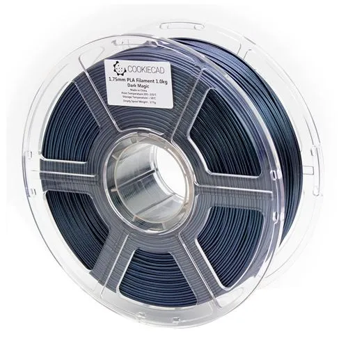 Filamento 3D Cookiecad PLA 1.75mm Iridescent Holographic 1.0 kg