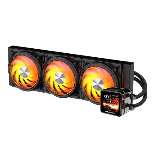 Enfriador Líquido darkFlash EXPLORE DE360 360mm All in One Liquid CPU Cooling Kit - Black 360mm All in One