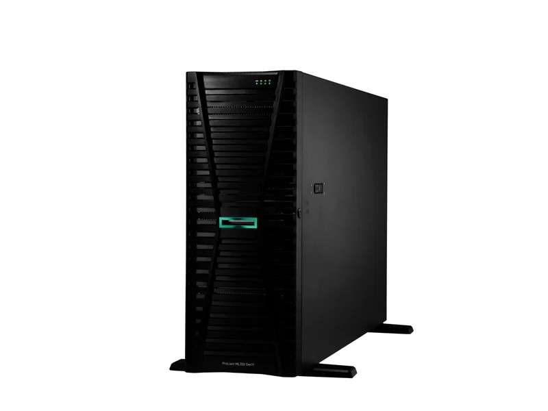 Servidor HPE ProLiant ML350 Gen11 Performance, Intel Xeon Gold 5416S 16 Núcleos, 64GB DDR5, SSD 2 x 480GB, Torre 4U