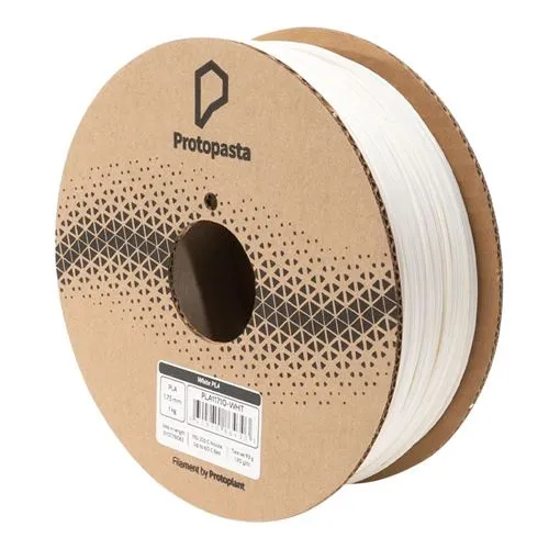 Filamento 3D Proto-Pasta PLA 1.75mm White 1.0 kg